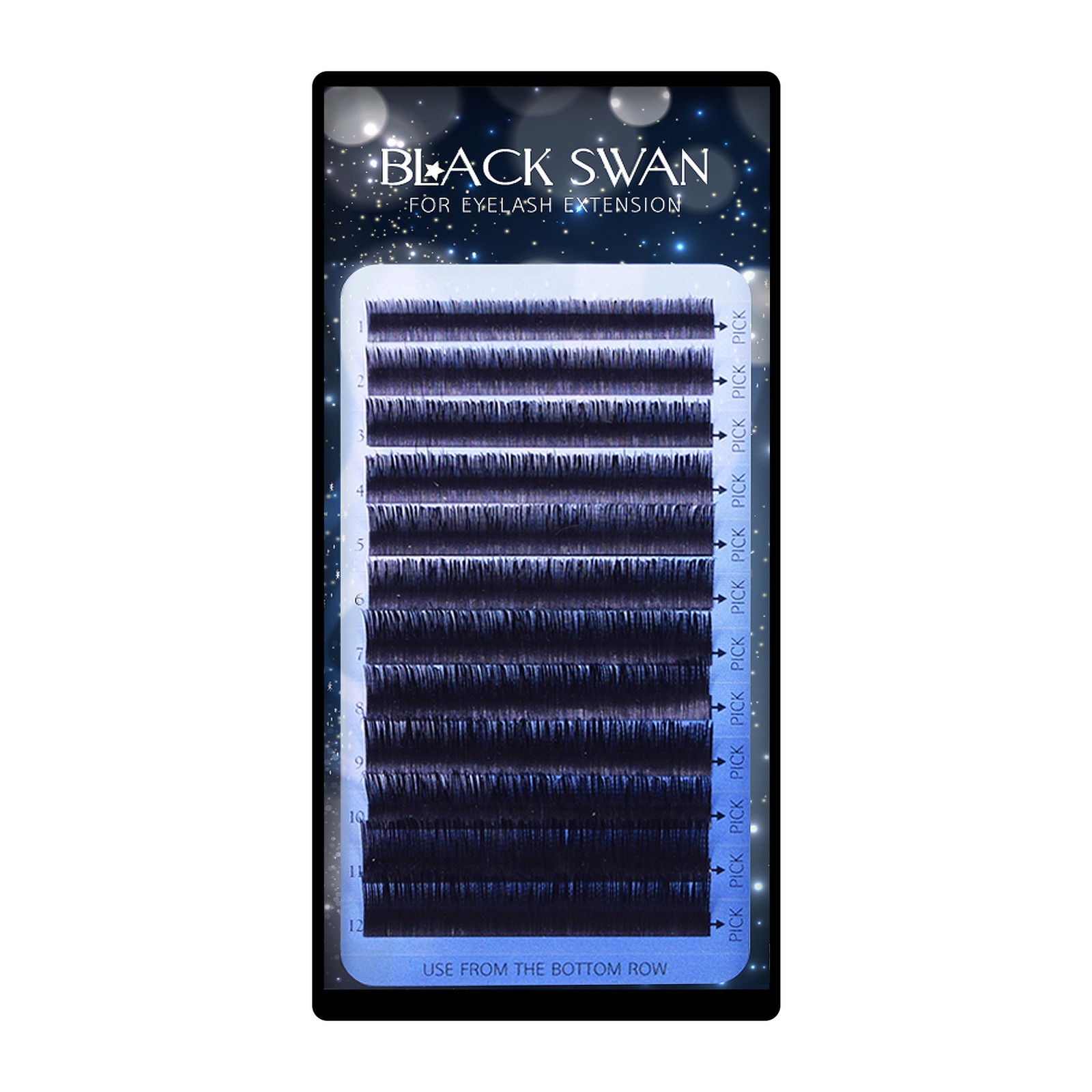 Trepalnice Black Swan -  13 mm, B