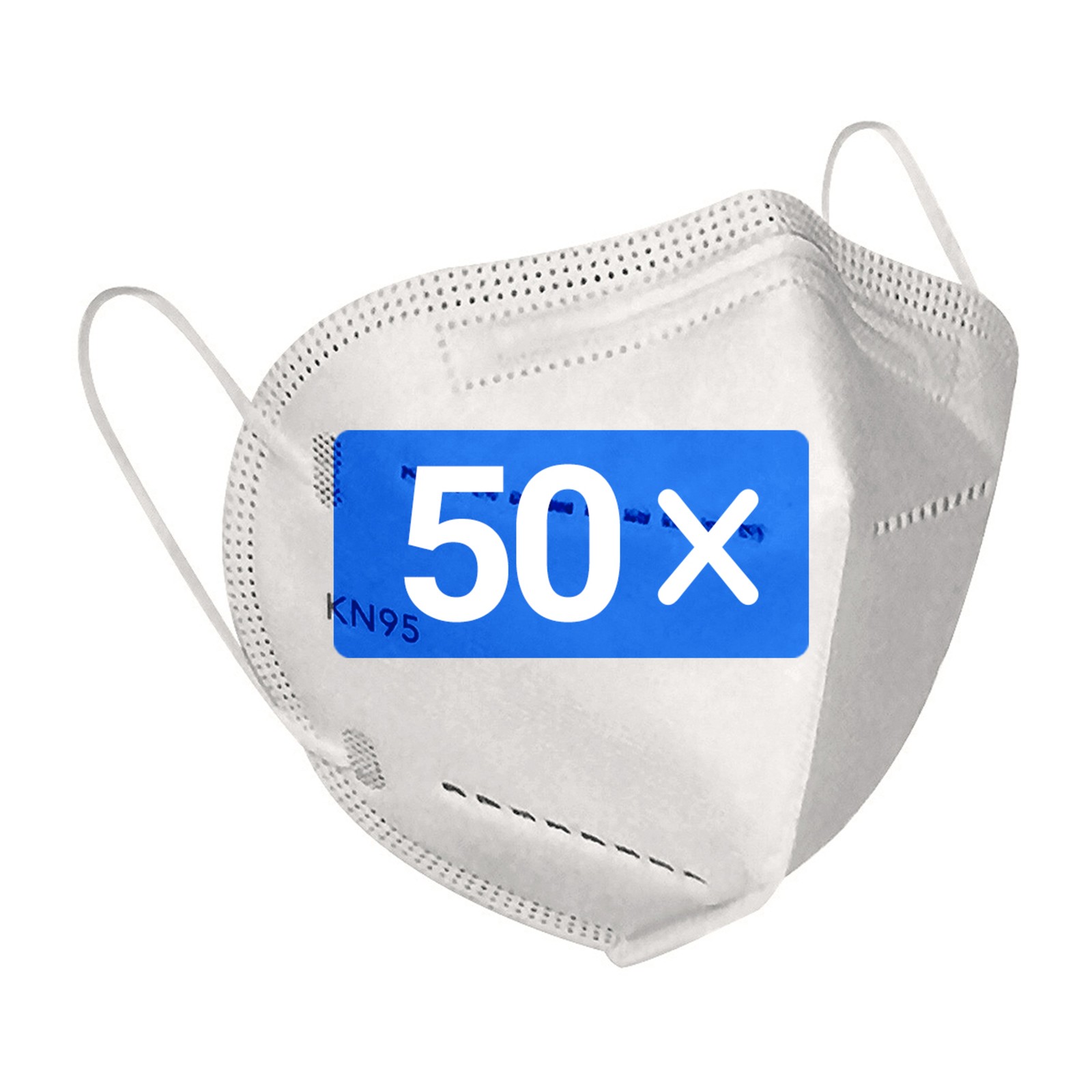 Zaščitne maske -  KN95, FFP2 -  5 plasti -  50 kosov