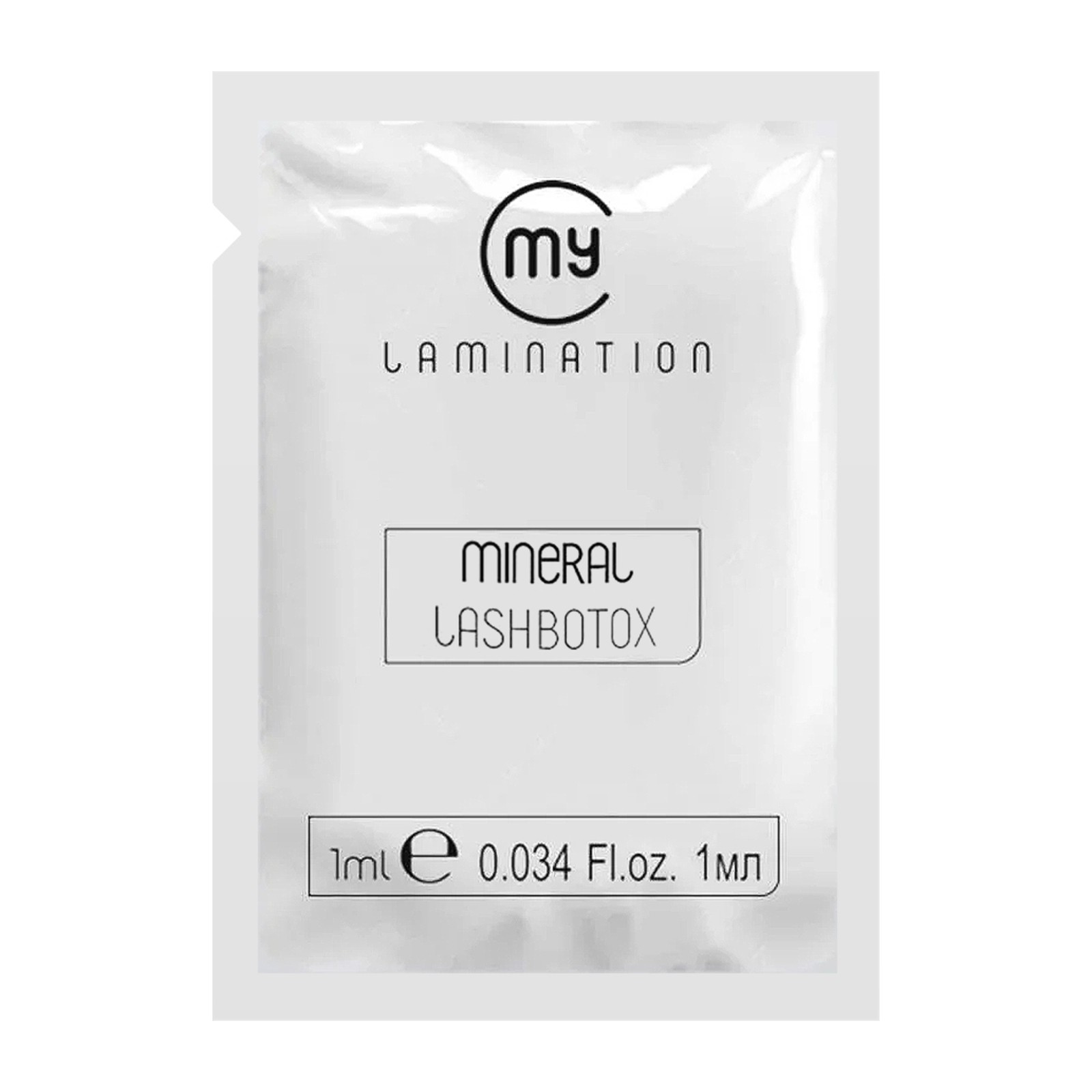 Moja laminacija -  Mineralni botoks za trepalnice -  1 ml